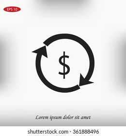 Dollars sign icon