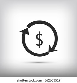 Dollars sign icon