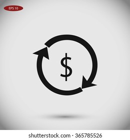 Dollars sign icon