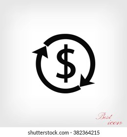 Dollars sign icon