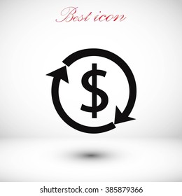 Dollars sign icon