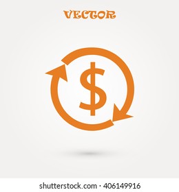 Dollars sign icon