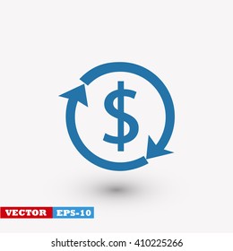 Dollars sign icon