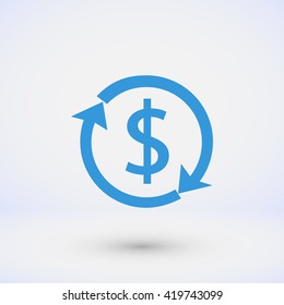 Dollars sign icon