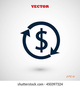 Dollars sign icon