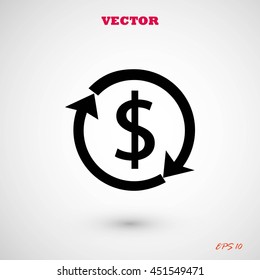 Dollars sign icon
