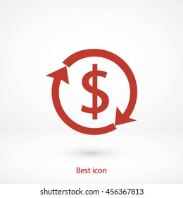 Dollars sign icon