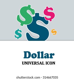 Dollars, vecotr illustration