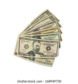 Dollars. Vector format