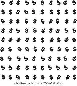 Doller Background, USA Dollar symbol, Money sign Background, dollar pattern Background