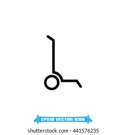dolly icon vector illustration EPS 10