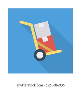 dolly  trolley  carton 