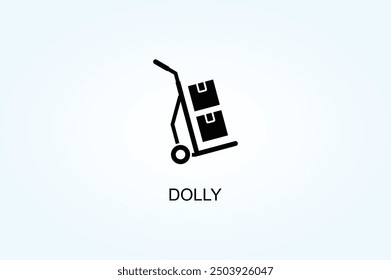 Dolly Vector Or Logo Sign Symbol Illustration
