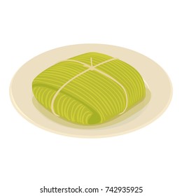 Dolma icon. Isometric illustration of dolma vector icon for web