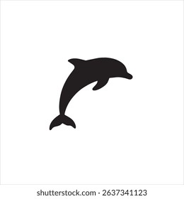 Dolphin Black Beautiful Art Image