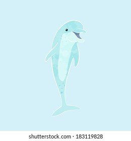 A dolphin cartoon 2