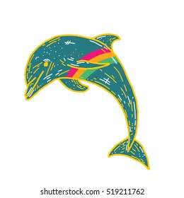 Dolphin cartoon