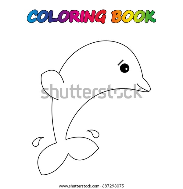 8800 Top Cartoon Dolphin Coloring Pages Download Free Images