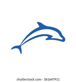 dolphin fish logo