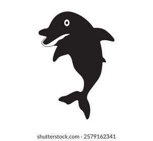 dolphin fish vector cartoon art