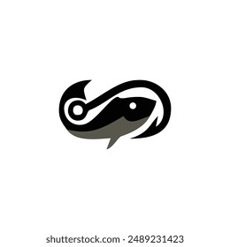 dolphin gradient vector animal logo