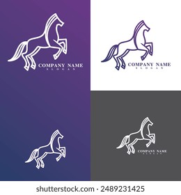 dolphin gradient vector animal logo