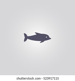 dolphin icon design