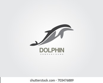 Dolphin Icon Logo