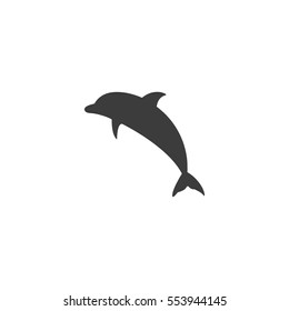 dolphin icon. sign design