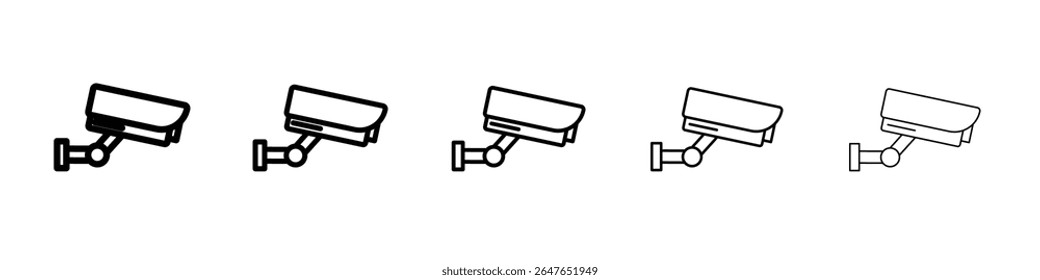 Dolphin icon vector thin outline style sign