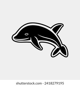 a dolphin jumping out of the water