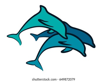 Dolphin Logo.
