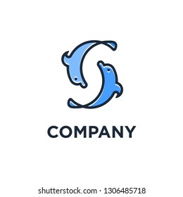 Dolphin Logo - Animal Logo