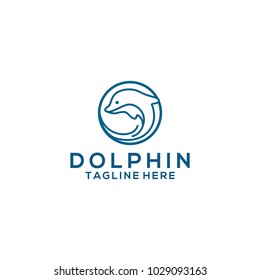 Dolphin Logo Design