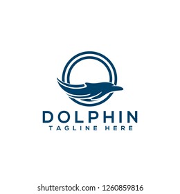 Dolphin Logo Design