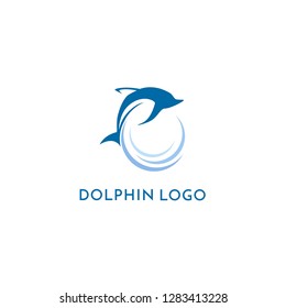 Dolphin Logo Design