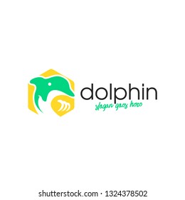Dolphin Logo Design