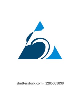 Dolphin Logo Design Icon Template  