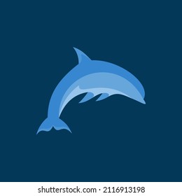 dolphin logo design simple inspiration