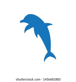Dolphin logo icon vector template