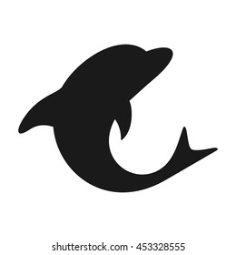 dolphin logo vector.