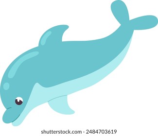 Dolphin Marine Animal Vector Illustration