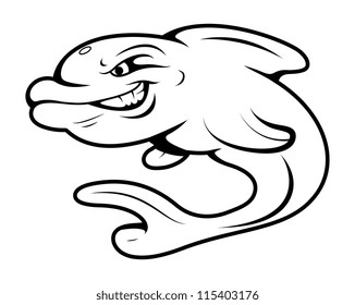 Dolphin Mascot