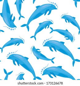 dolphin seamless texture