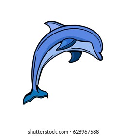 dolphin simple icon