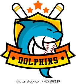 Dolphin Sport Logo Template