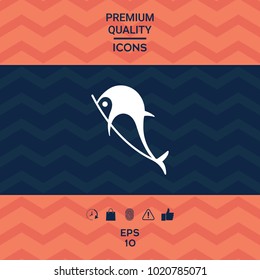 Dolphin symbol icon