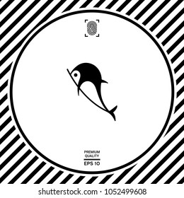 Dolphin symbol icon