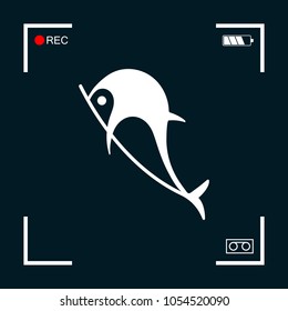 Dolphin symbol icon
