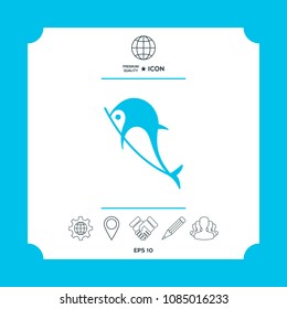 Dolphin symbol icon